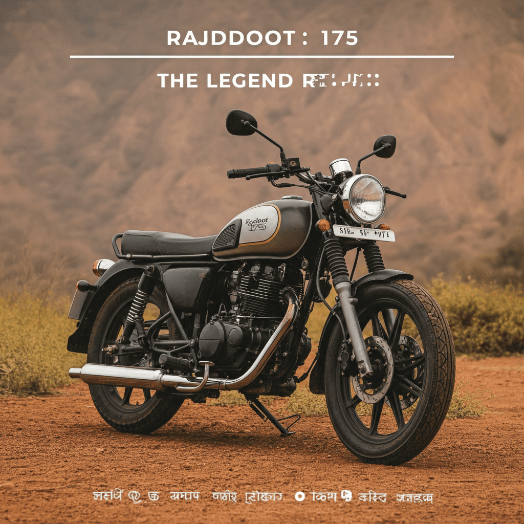 Rajdoot 175 - A Motorcycle Legend Returns