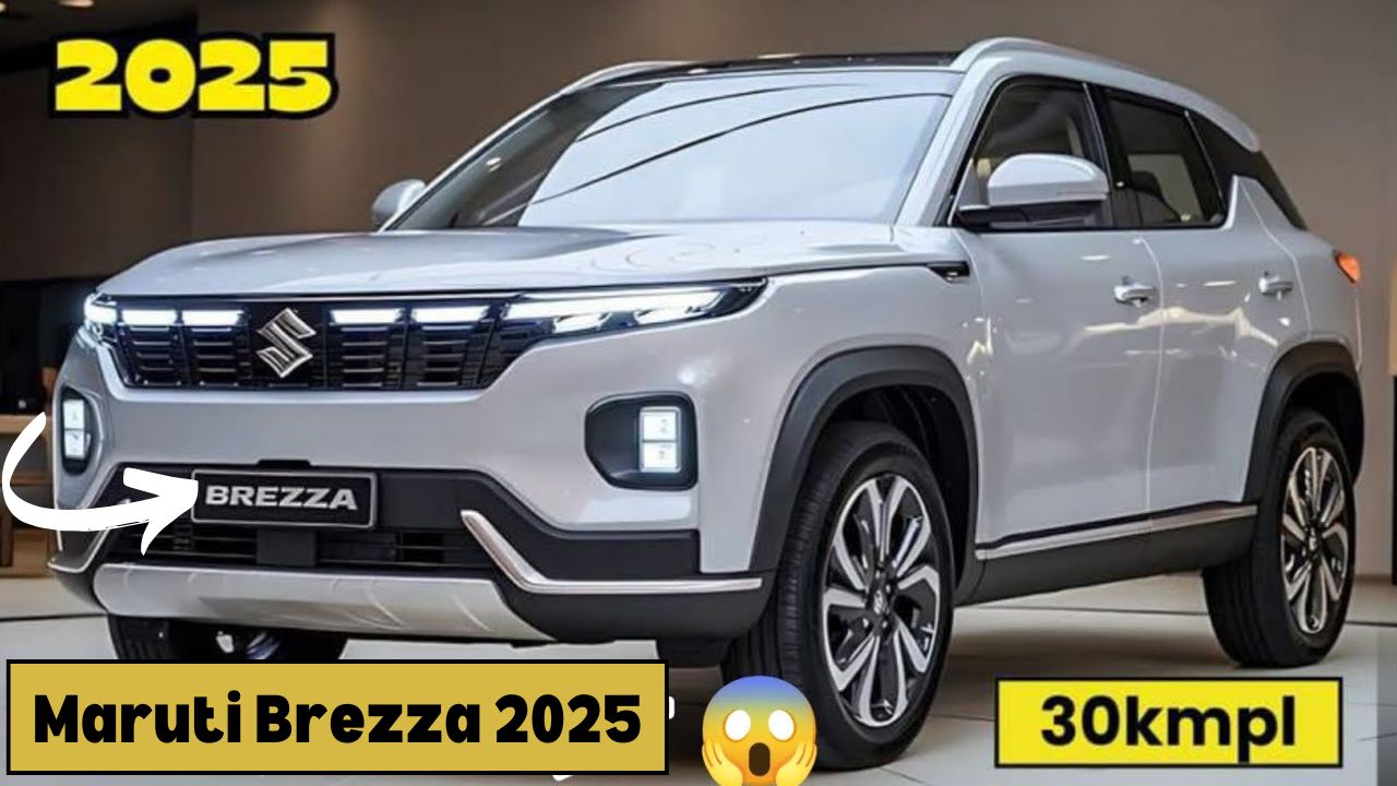 Maruti Brezza 2025: Get 30KM Range with Just 1 Liter of petrol