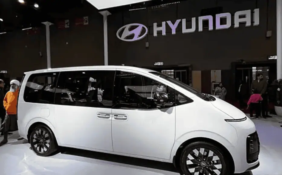 Hyundai Staria Showcased at Bharat Mobility Expo 2025