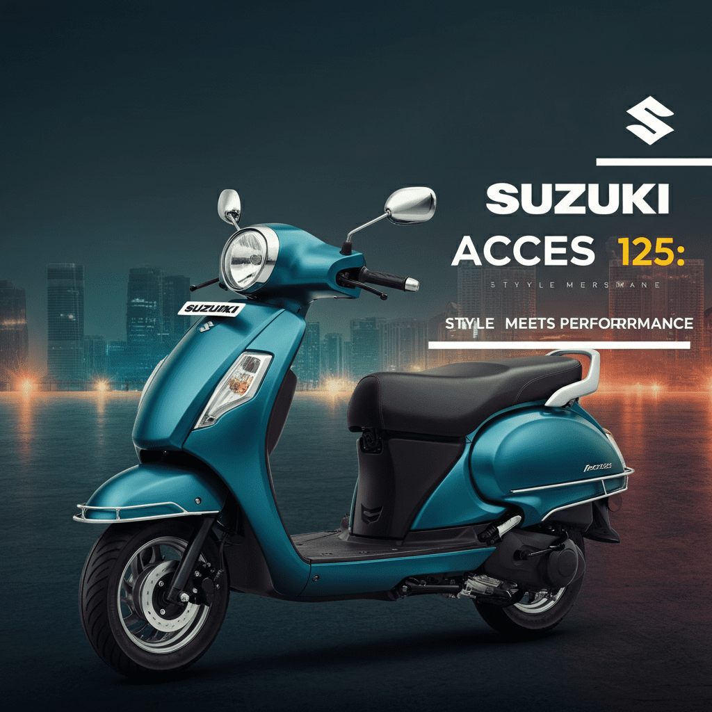 Suzuki Access 125 - The Perfect Fusion of Style and Performance