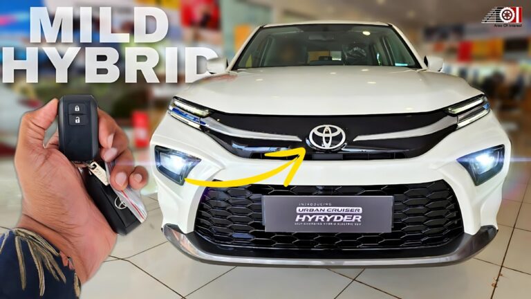 Toyota Urban Cruiser Hyryder – A Stunning Compact SUV Redefining Expectations